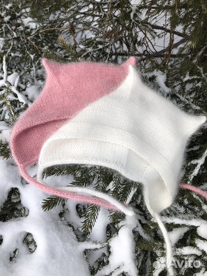 Коточепчик из пуха норки ручная работа