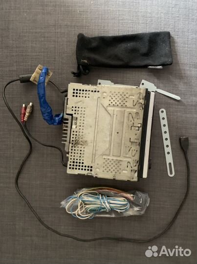 Магнитола kenwood и 2 динамика Mystery MO522