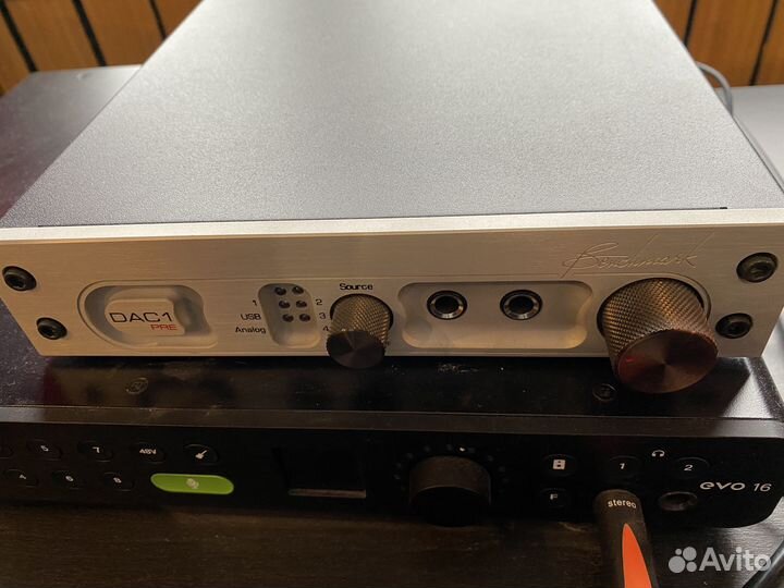 Benchmark DAC1 USB цап и пред