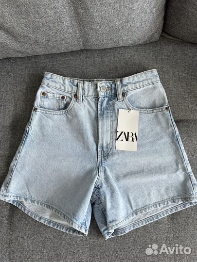 Новые шорты zara 32 размер