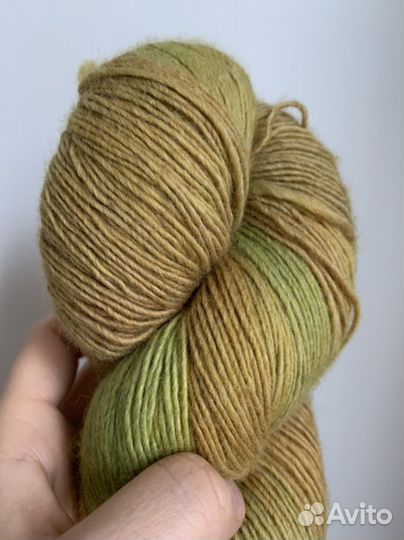 Пряжа ручного окрашивания