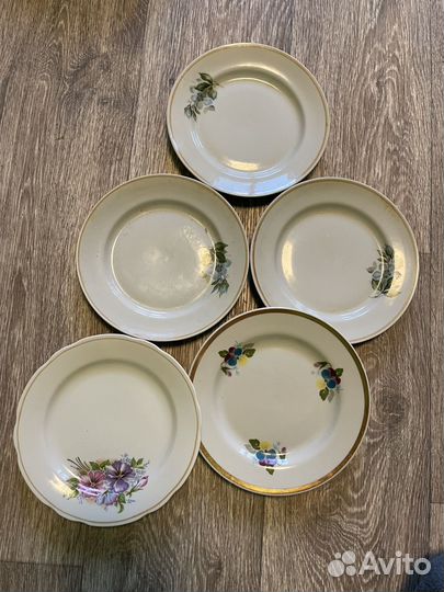 Тарелки винтаж