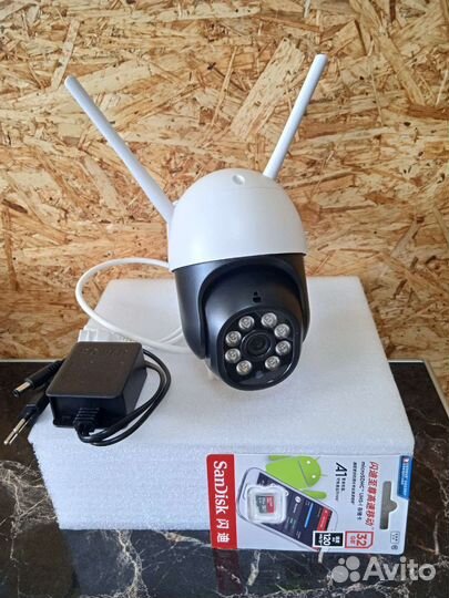 Камера видеонаблюдения поворотная WiFi