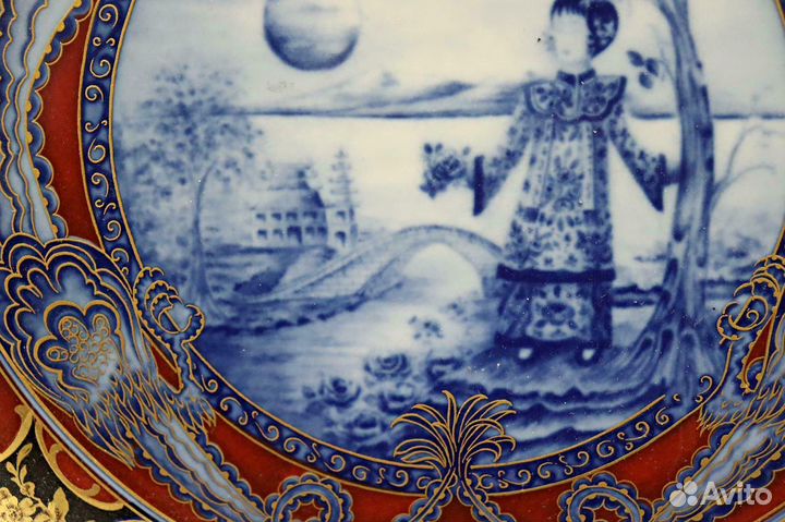 Тарелка.Kaiser.Сиам.Панно.Германия.Восточная