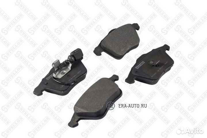 Stellox 000230BSX Колодки дисковые п. Audi A3, VW