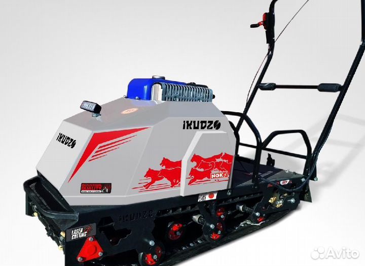 Мотобуксировщик ikudzo-briggs & stratton 2.0 1450