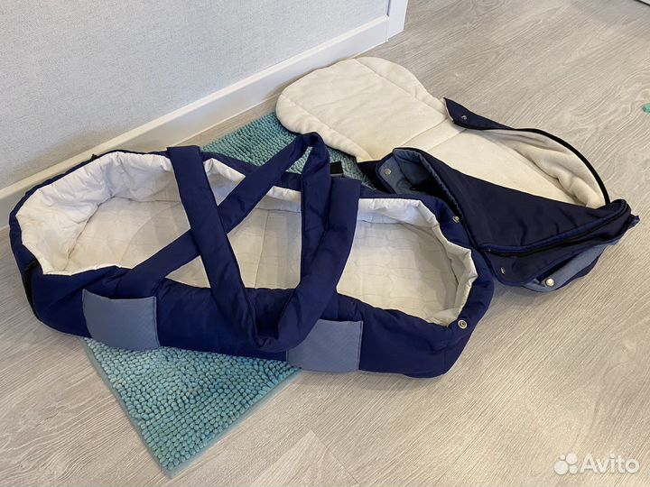 Переноска для ребенка с флисовым конвертом