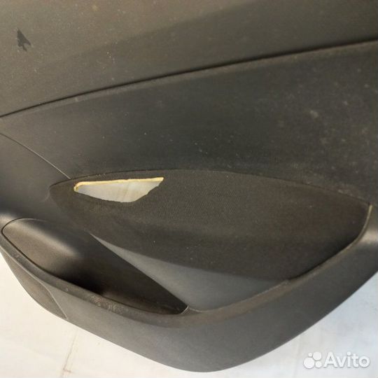 Обшивка двери задняя правая Peugeot 308