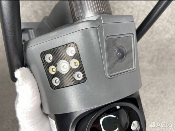 4G камера sim картой на солнечной батарее 8mp v380