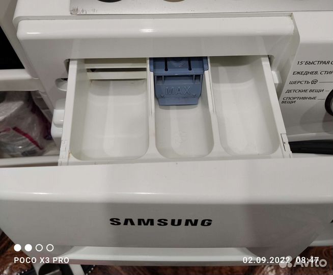 Стиральная машина samsung ww60j3090jw