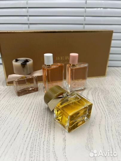 Парфюм Burberry набор духов 4 х 30мл