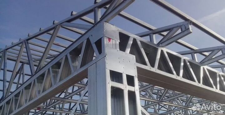 Колонны, балки, перекрытия, швеллеры, фермы