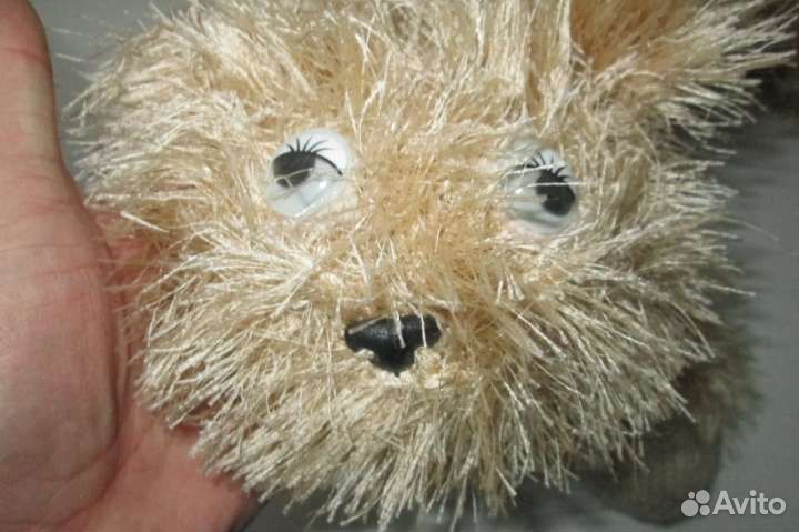 Мягкая винтажная игрушка ручной работы