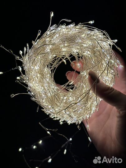 Гирлянда новогодняя светодиодная 