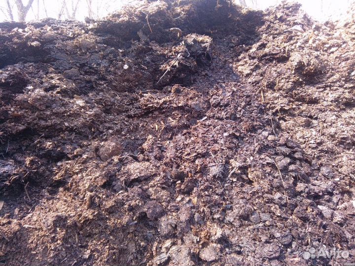 Навоз Конский Перегной гумус,Чернозем, в меш