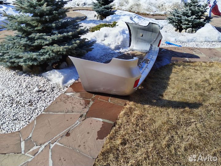 Задний бампер Toyota Land cruiser 200 2008г