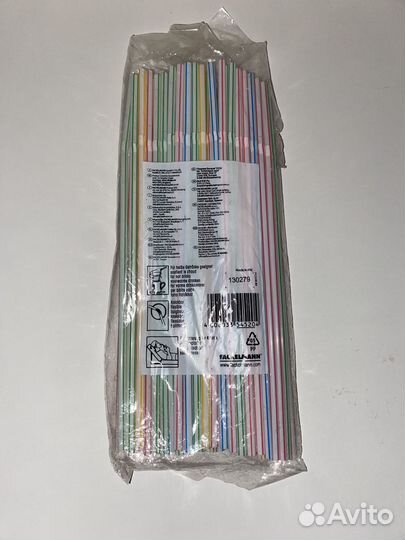 Одноразовые трубочки для напитков, около 320 штук