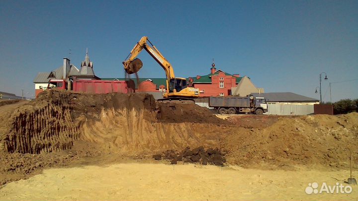 Земля для планировки участков,Чернозем плодородный