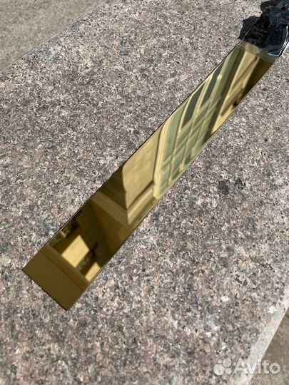 Полоса под латунь для стен, дверей и мебели