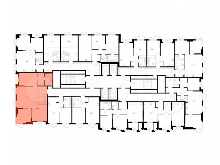 3-к. квартира, 81,1 м², 12/32 эт.