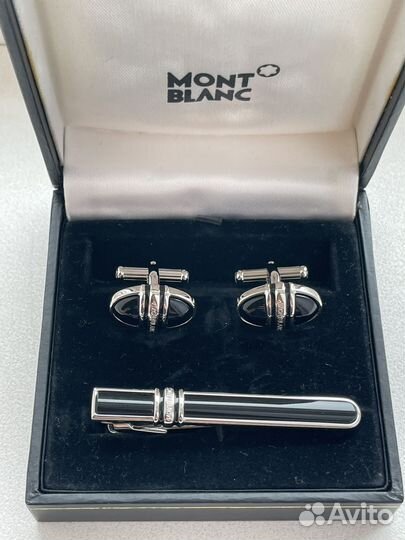 Запонки Зажим Montblanc для галстука