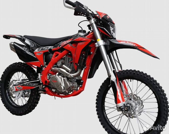 Эндуро / кроссовый мотоцикл BSE Z11 Red Black (020