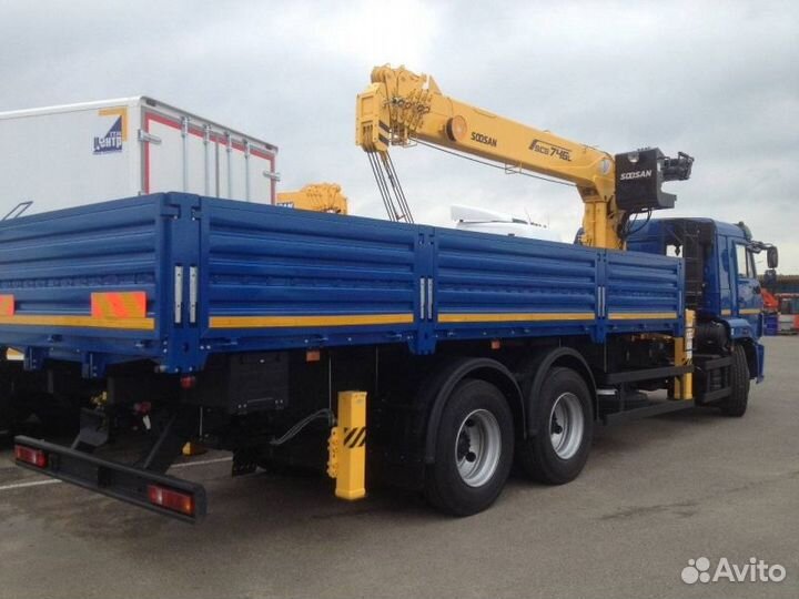 КамАЗ 65117-3010-48 с КМУ, 2022