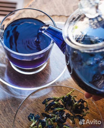 Синий чай