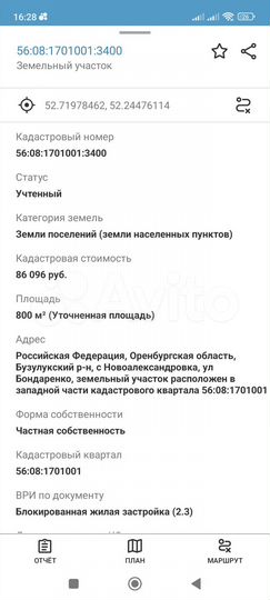 Участок 8 сот. (ИЖС)