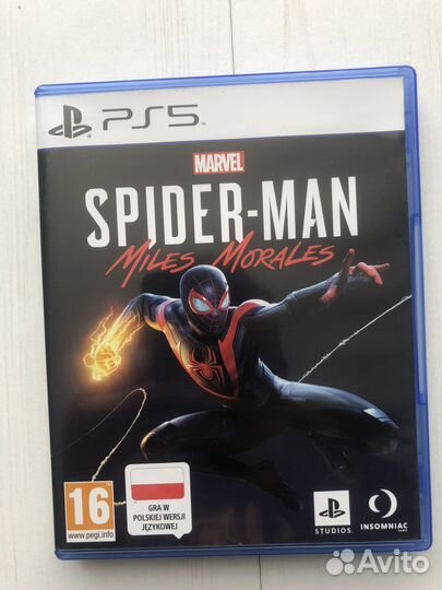 Игра для приставки человек паук майлз моралез