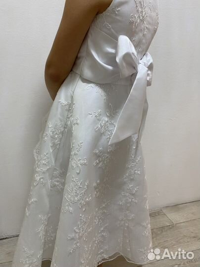 Платья для девочек, два одинаковых 122(6-7лет)