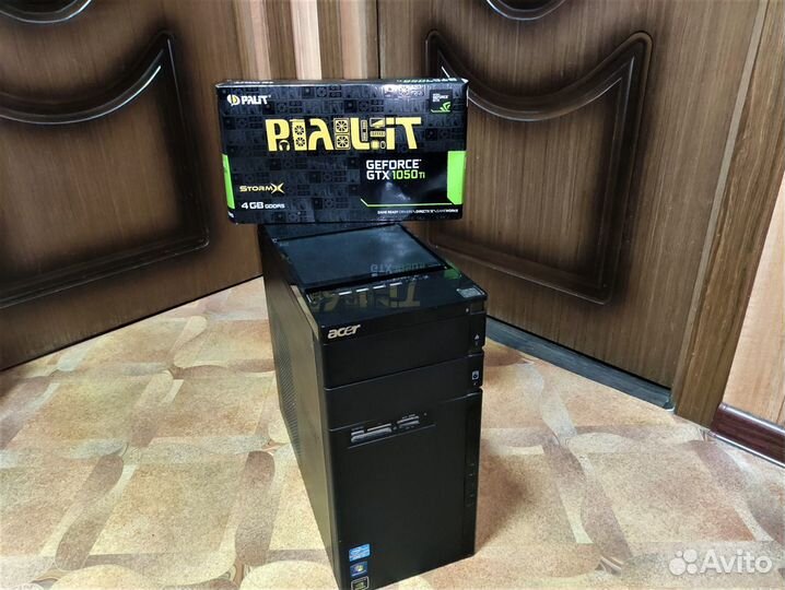 Игровой Компьютер i7 3,80 GHz 8GB 1050ti 4GB