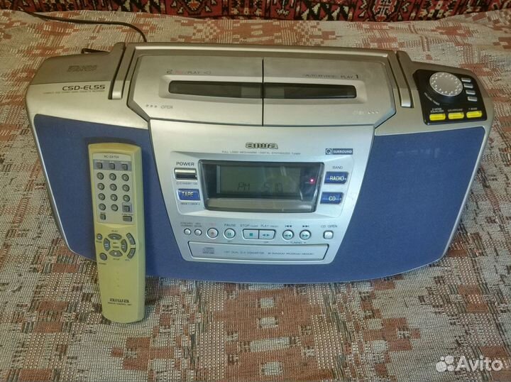 Aiwa CSD-EL55 полностью реставрирована