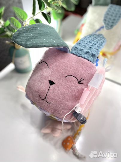 Бизикуб мягкий ручная работа