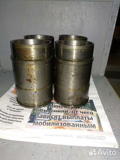 Гильзы на Волга,Газель 402 двигатель