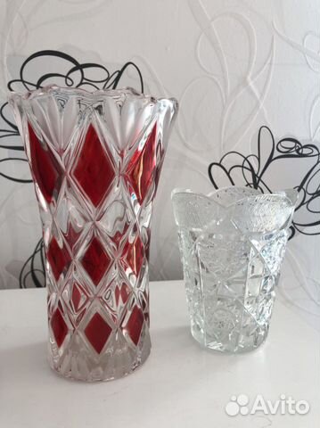 Хрустальная ваза