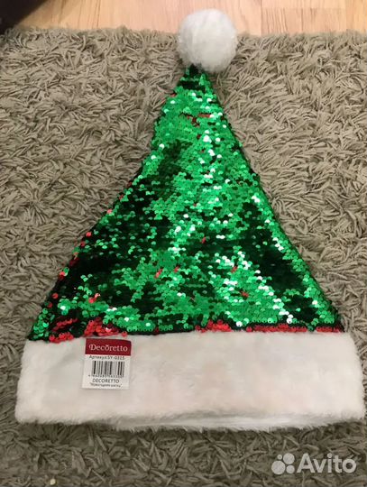 Шапка новогодняя новая