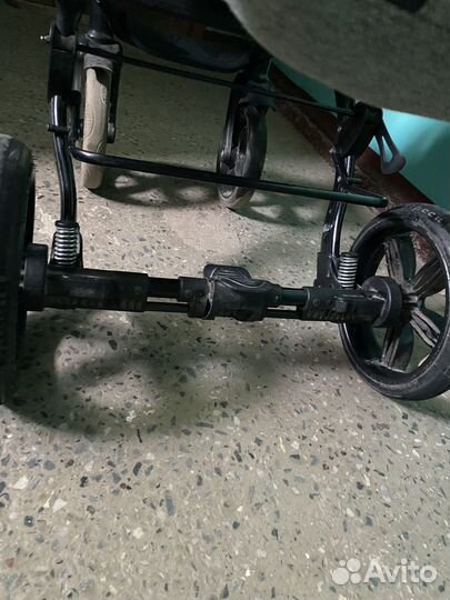 Коляска 2 в 1 эко кожа.без торга