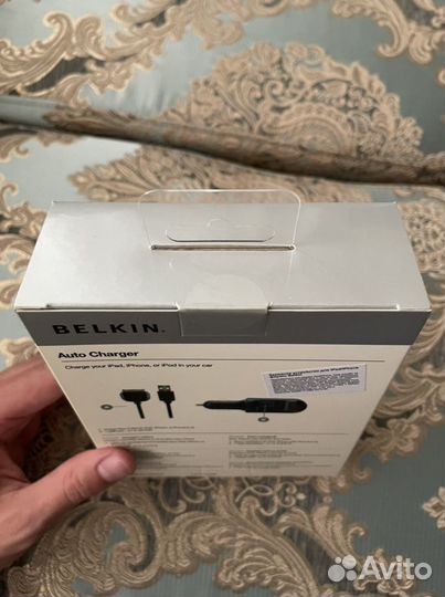 Зарядка belkin auto charger for iPad