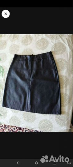 Юбка из экокожи. 50-52 размер