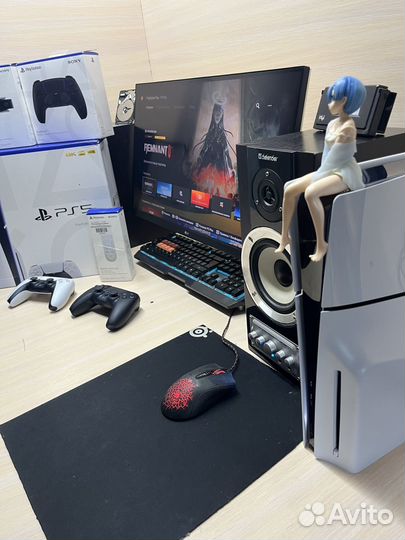 Sony playstation 5 slim с дисководом