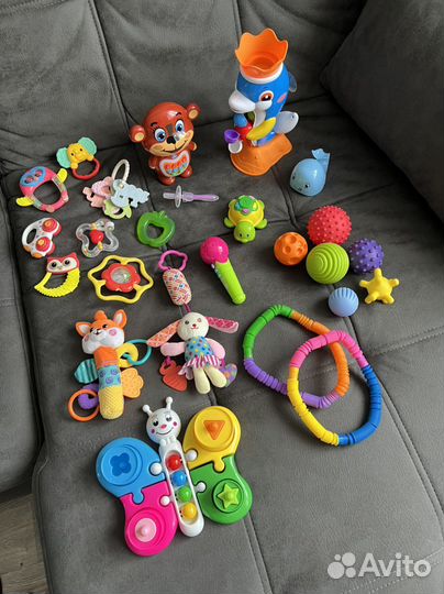 Детские игрушки с рождения до года