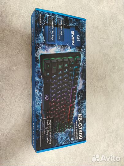Игровая клавиатура sven kb-g7400