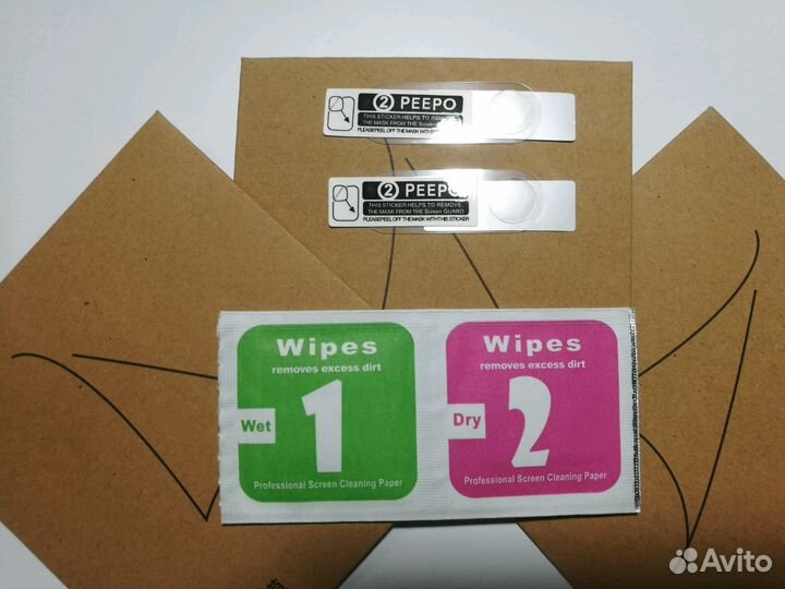 Защитная пленка xiaomi mi band 2 (комплект 2 шт.)