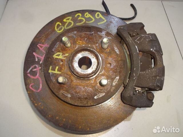 Тормозной диск mitsubishi CQ1A перед право