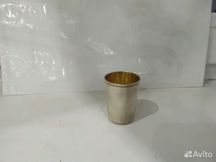 Рюмка серебрянная