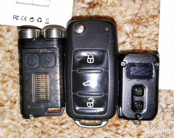 Брелок на ключи фонарик Nitecore Boruit