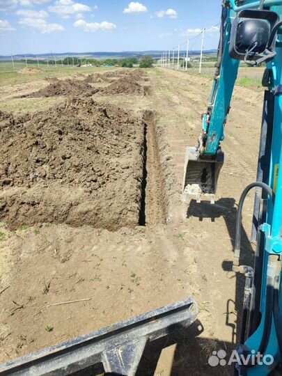 Услуги миниэксковатора