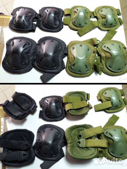 Наколенники+налокотники набор разные цвета