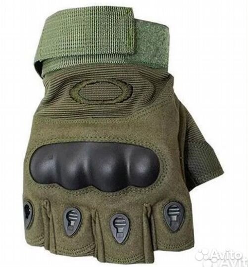 Перчатки военные тактические беспалые
